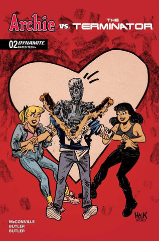 ARCHIE VS THE TERMINATOR #2 CVR C ROBERT HACK VAR