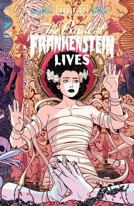 UNIVERSAL MONSTERS THE BRIDE OF FRANKENSTEIN LIVES #2 (OF 4) CVR C LUANA VECCHIO CONNECTING VAR