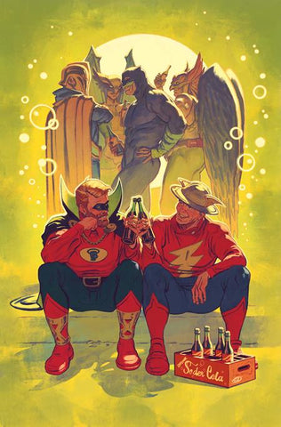 JSA #14 CVR B DAVID TALASKI CARD STOCK VAR