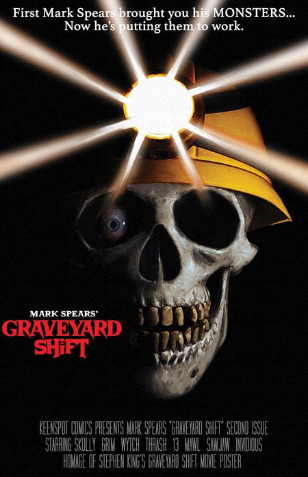 MARK SPEARS GRAVEYARD SHIFT #2 COVER PACK PRE-ORDER