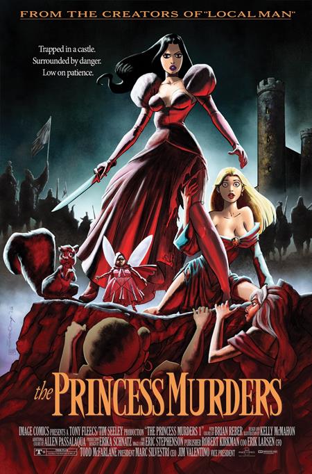 PRINCESS MURDERS #1 COVER PACK PRE-ORDER