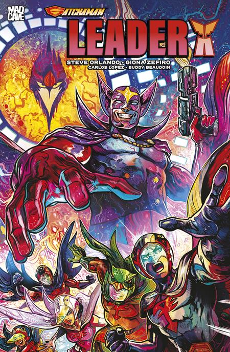 GATCHAMAN LEADER X (ONE-SHOT) CVR A VINCENZO RICCARDI