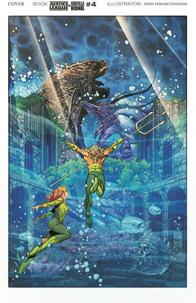 JUSTICE LEAGUE VS GODZILLA VS KONG #4 PRE-ORDER