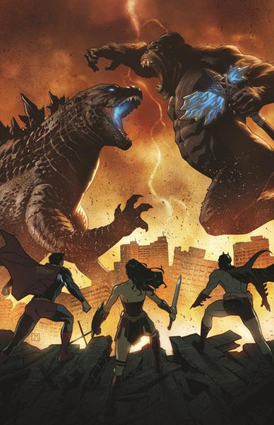 JUSTICE LEAGUE VS GODZILLA VS KONG #4 PRE-ORDER
