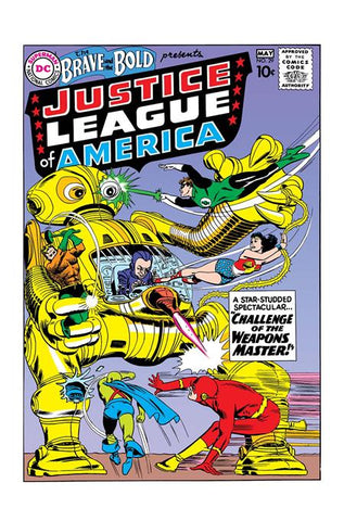BRAVE AND THE BOLD #29 FACSIMILE EDITION CVR B MIKE SEKOWSKY & MURPHY ANDERSON FOIL VARIANT
