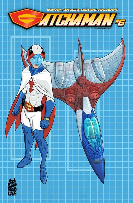 GATCHAMAN #6 CVR B CHRIS BATISTA BLUEPRINT KEN AND G-1 VARIANT