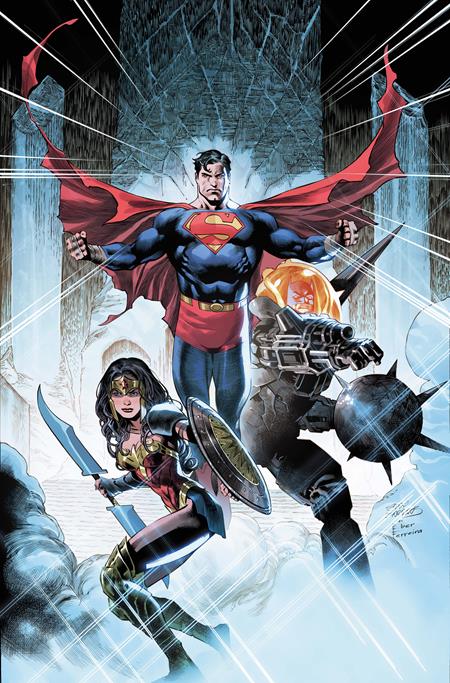 JUSTICE LEAGUE UNLIMITED #15 CVR C EDDY BARROWS & EBER FERREIRA VARIANT (DC K.O.)