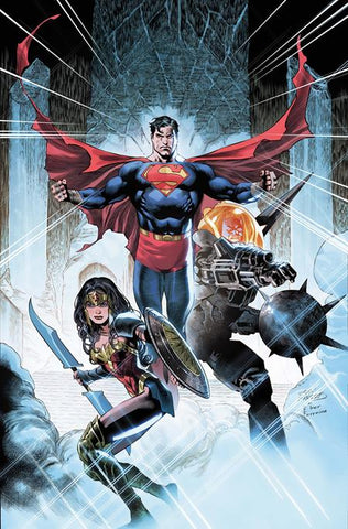 JUSTICE LEAGUE UNLIMITED #15 CVR C EDDY BARROWS & EBER FERREIRA VARIANT (DC K.O.)
