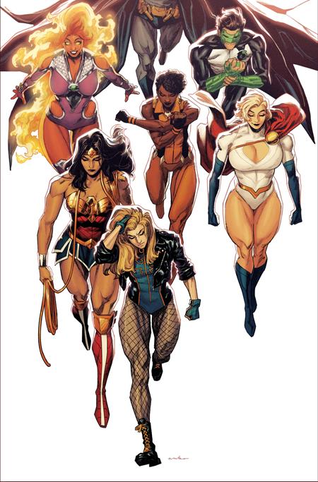 JUSTICE LEAGUE UNLIMITED #15 CVR D KRIS ANKA VARIANT (DC K.O.)