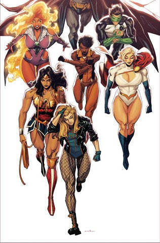 JUSTICE LEAGUE UNLIMITED #15 CVR D KRIS ANKA VARIANT (DC K.O.)