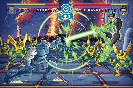DC K.O. GREEN LANTERN GALACTIC SLAM #1 (ONE SHOT) CVR E JUAN FERREYRA WRAPAROUND VARIANT