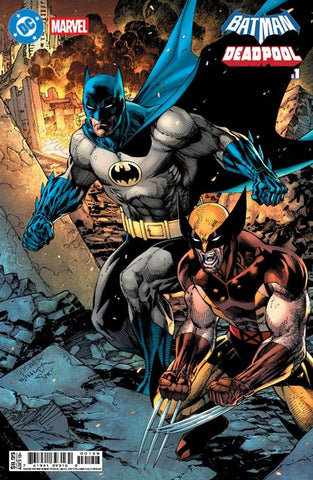 DC MARVEL BATMAN DEADPOOL #1 - 2ND PRINT - CVR B Jim Lee VARIANT