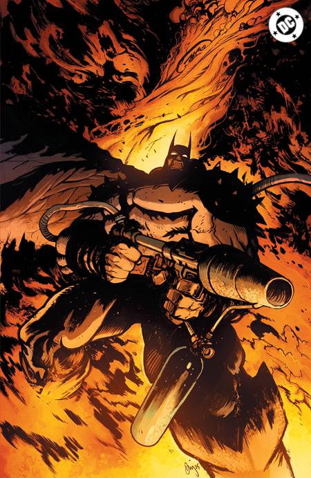 ABSOLUTE BATMAN 2025 ANNUAL #1 - 2ND PRINT - Cvr D Daniel Warren Johnson Flamethrower FOIL VARIANT