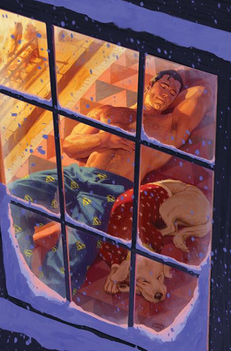 SUPERMAN #46 CVR F DAVID TALASKI SWEATER WEATHER CARD STOCK VAR