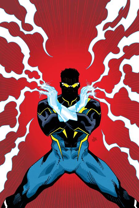 DC POWER BLACK LIGHTNING 50TH ANNIVERSARY SPECIAL #1 (ONE SHOT) CVR D CULLY HAMNER GLOW-IN-THE-DARK VAR