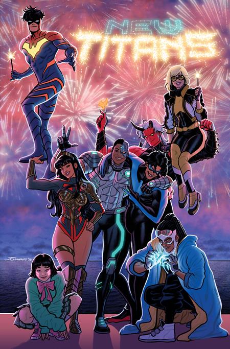 NEW TITANS #43 CVR B JOE QUINONES CARD STOCK VAR