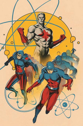 JUSTICE LEAGUE THE ATOM PROJECT #2 CVR B LESLEY LEIRIX LI CARD STOCK VARIANT