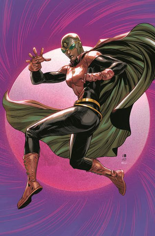 JSA #4 CVR D RYAN BENJAMIN BLACK HISTORY MONTH CARD STOCK VARIANT