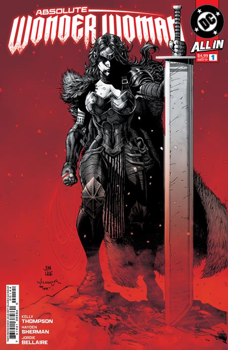 ABSOLUTE WONDER WOMAN #1 - 4TH PRINT - CVR A JIM LEE