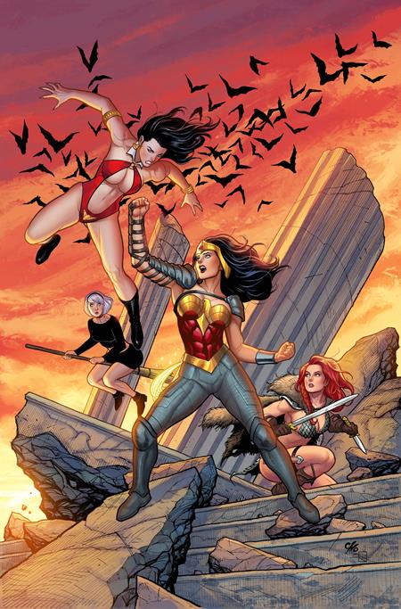 DC K.O. BOSS BATTLE #1 (ONE SHOT) CVR D FRANK CHO VARIANT