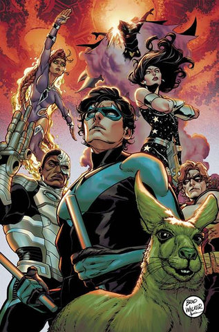 TITANS #32 CVR B BRAD WALKER VARIANT (DC K.O.)