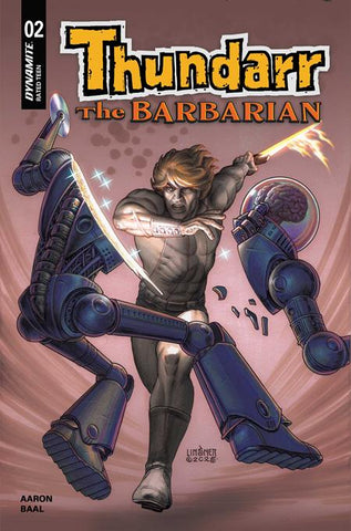 THUNDARR THE BARBARIAN #2 CVR D JOSEPH MICHAEL LINSNER VARIANT