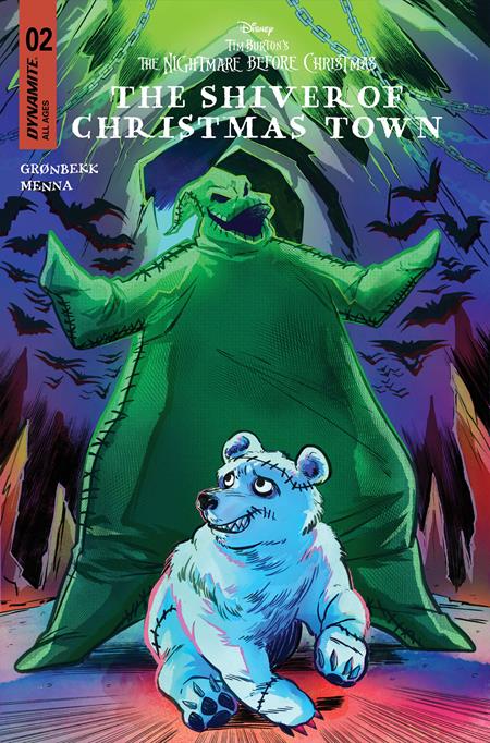 TIM BURTONS THE NIGHTMARE BEFORE CHRISTMAS THE SHIVER OF CHRISTMAS TOWN #2 CVR B SOO LEE VARIANT