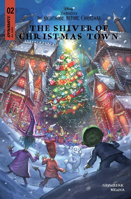 TIM BURTONS THE NIGHTMARE BEFORE CHRISTMAS THE SHIVER OF CHRISTMAS TOWN #2 CVR C ALAN QUAH VARIANT