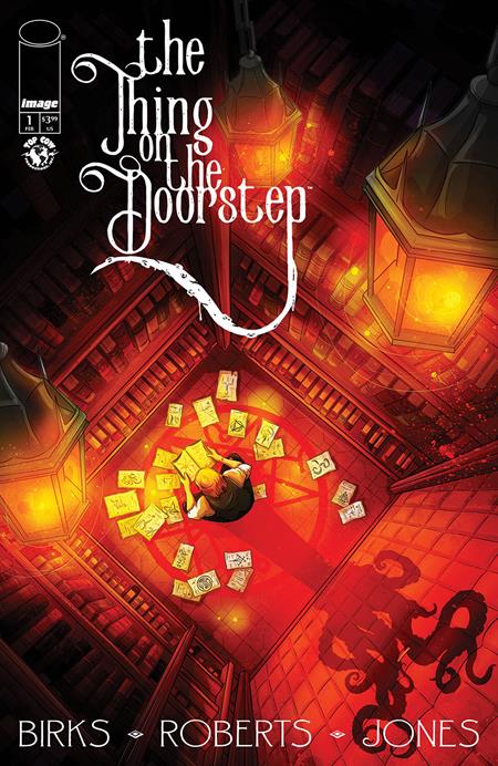 THE THING ON THE DOORSTEP #1 (OF 5) CVR B LYNDON WHITE VARIANT