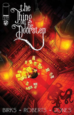 THE THING ON THE DOORSTEP #1 (OF 5) CVR B LYNDON WHITE VARIANT