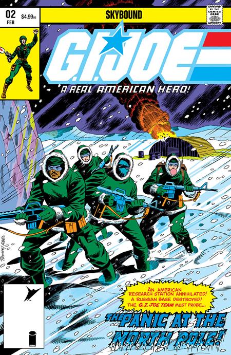 GI JOE A REAL AMERICAN HERO #2 HAMA FILES EDITION #2 CVR C HERB TRIMPE & JACK ABEL FOIL VARIANT