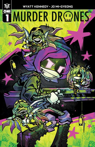 MURDER DRONES #1 (OF 6) CVR C KROOKED GLASSES VARIANT