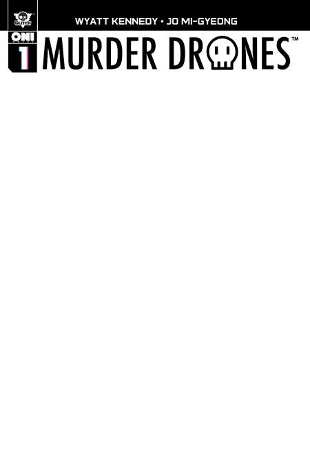 MURDER DRONES #1 (OF 6) CVR D BLANK SKETCH VARIANT