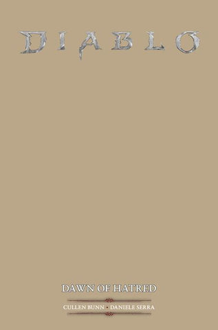 DIABLO DAWN OF HATRED #1 (OF 4) CVR E BLANK SKETCH VARIANT (MR)