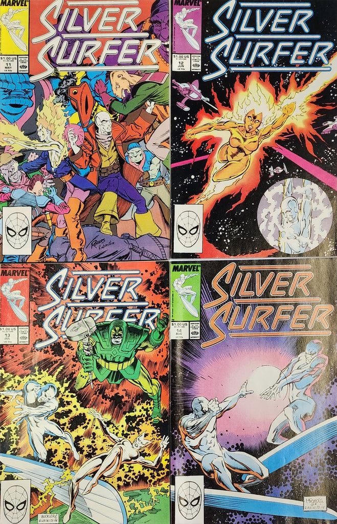 SILVER SURFER 80's COMIC 4 PACK #2