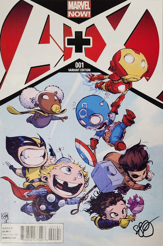 A+X #1 VARIANT - SIGNED BY SKOTTIE YOUNG