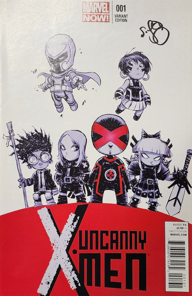 UNCANNY X-MEN #1 VARIANT - SIGNED BY SKOTTIE YOUNG