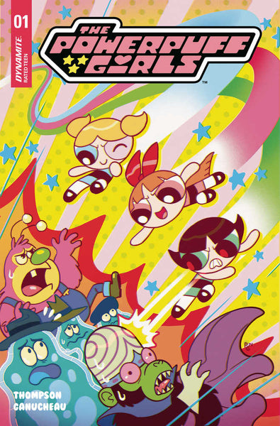 POWERPUFF GIRLS #1 - COVER COLLECTION - 4 BOOKS