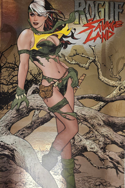 ROGUE THE SAVAGE LAND #1 J SCOTT CAMPBELL & ADAM HUGHES VARIANT COVER 2-PACK