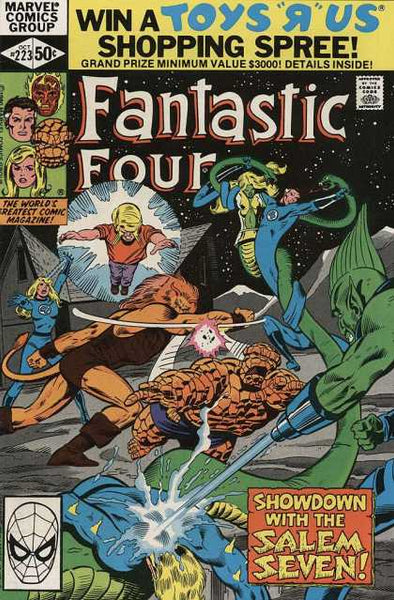 FANTASTIC FOUR - COMIC LOT 05 - 1980'S - 5 ISSUES - MID GRADE
