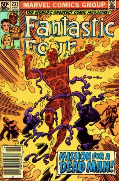 FANTASTIC FOUR - COMIC LOT 07 - 1980'S - 5 ISSUES - MID GRADE