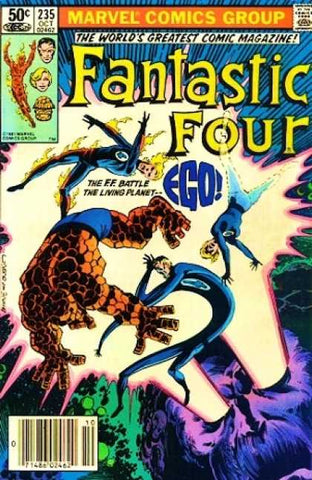 FANTASTIC FOUR - COMIC LOT 07 - 1980'S - 5 ISSUES - MID GRADE