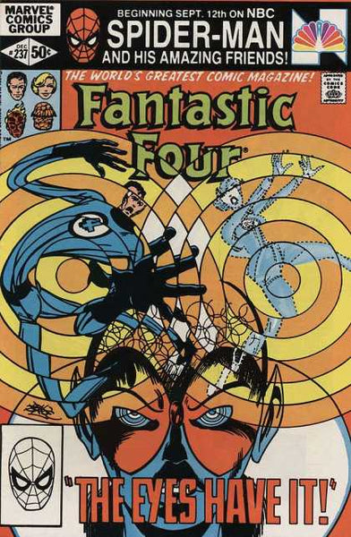 FANTASTIC FOUR - COMIC LOT 07 - 1980'S - 5 ISSUES - MID GRADE