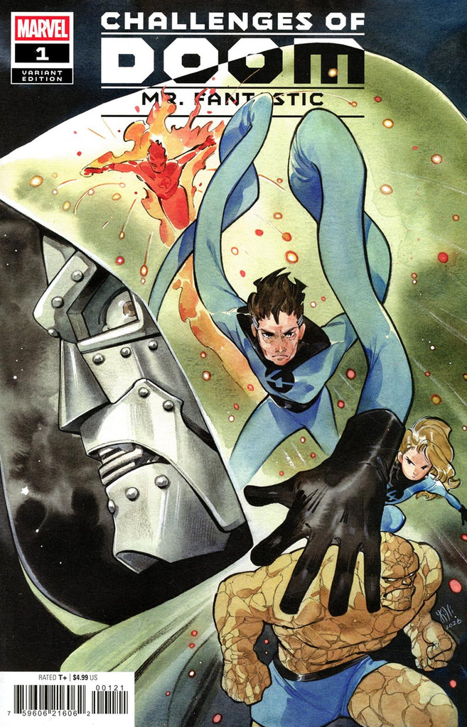 CHALLENGES OF DOOM MR. FANTASTIC #1 - COVER COLLECTION - 4 BOOKS