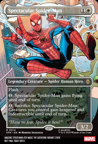 AMAZING SPIDER-MAN #28 ROBERTA INGRANATA MAGIC: THE GATHERING VARIANT