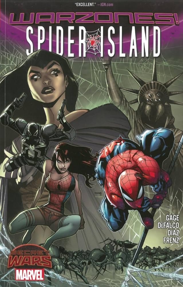SPIDER-ISLAND WARZONES! TPB