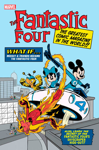 FANTASTIC FOUR #28 DISNEY FANTASTIC FOUR VARIANT