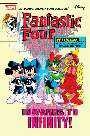 FANTASTIC FOUR #33 GIULIA LOMURNO DISNEY WHAT IF? FANTASTIC FOUR HOMAGE VARIANT