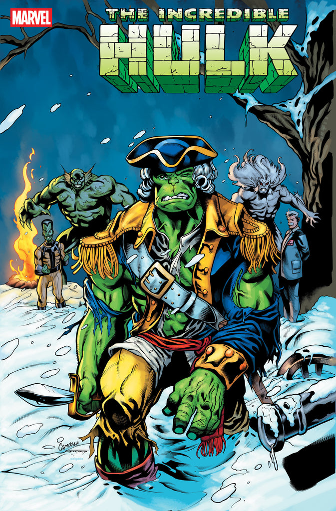 INCREDIBLE HULK #29 CHRIS CAMPANA 250TH HOMAGE VARIANT