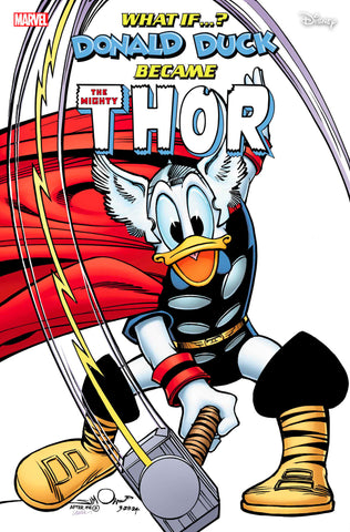 MARVEL & DISNEY WHAT IF? DONALD DUCK BECAME THOR #1 WALT SIMONSON VARIANT